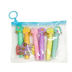 Set Resaltador Kawaii Colombina Pastel