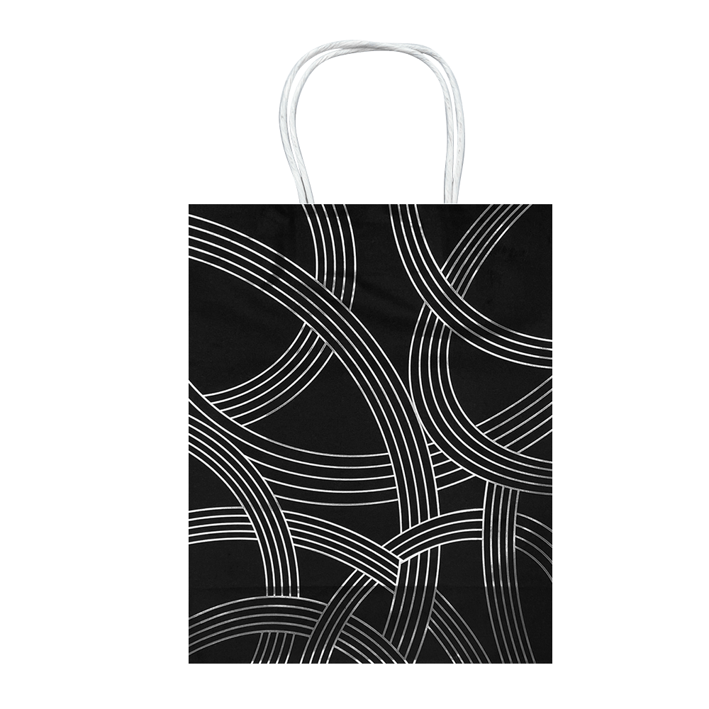 Bolsas Regalo Ondas De Cartulina Talla M