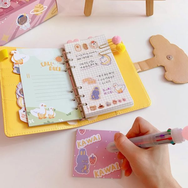 Set De Agendas Kawaii Motivos Adorables - Imagen 6