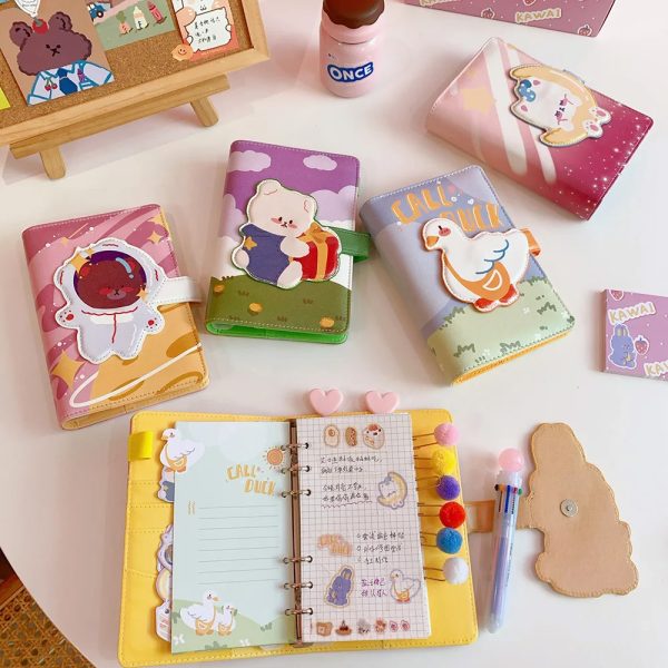 Set De Agendas Kawaii Motivos Adorables - Imagen 4