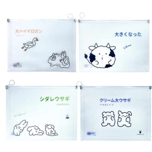 Sobre Herm?tico Kawaii Blanco Brillante