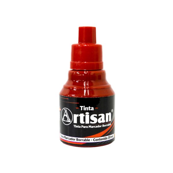 Tinta Roja Para Marcador Borrable Artisan 39 Ml