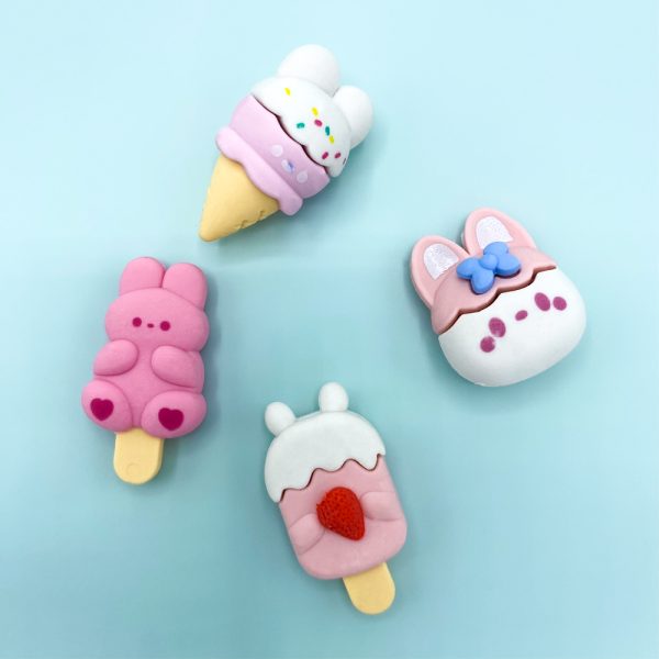 Borradores Grafitos Kawaii De Helado - Imagen 4