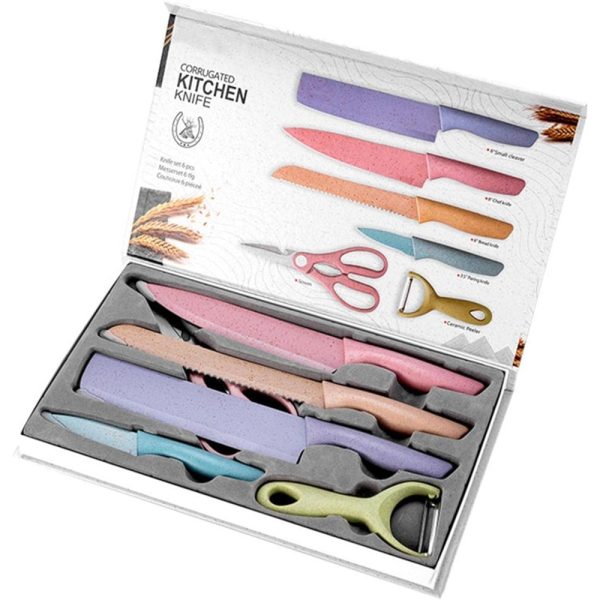 Set De Cuchillos Pasteles x6 Piezas - Imagen 2