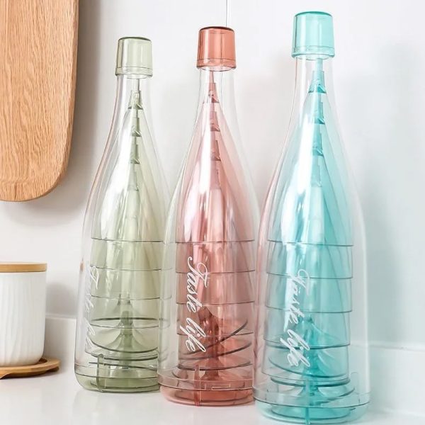 Set De Copas x6 Con Botella - Imagen 3