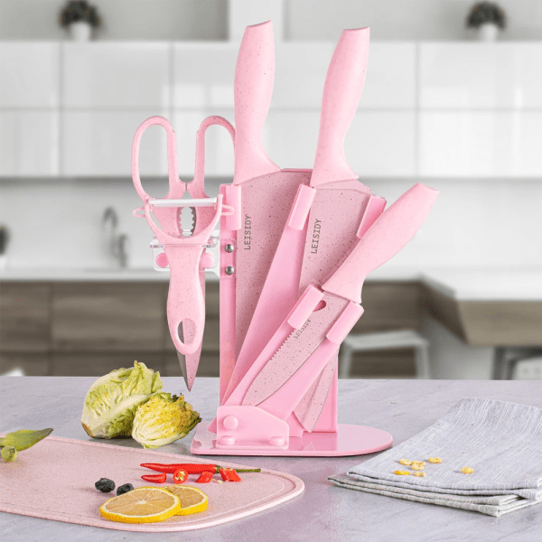 Set De Cuchillos De Cocina x7 Piezas - Imagen 4