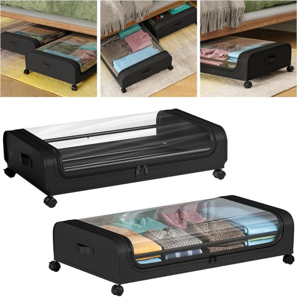Organizador De Ropa Con Ruedas - Imagen 2