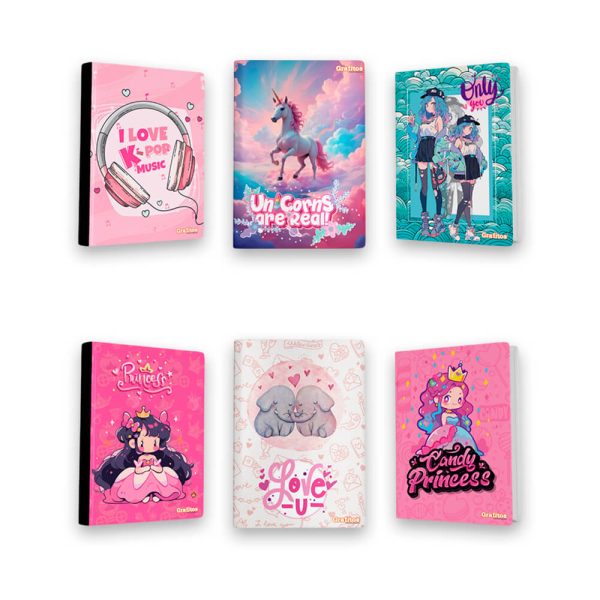 Cuaderno Grafitos 50 Hojas Cuadriculado