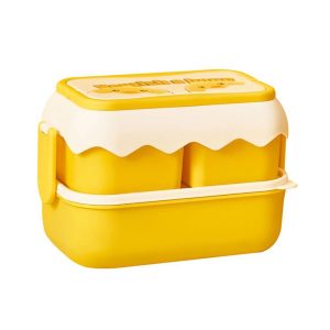 Portacomida Kawaii Pollito x3 Tazas