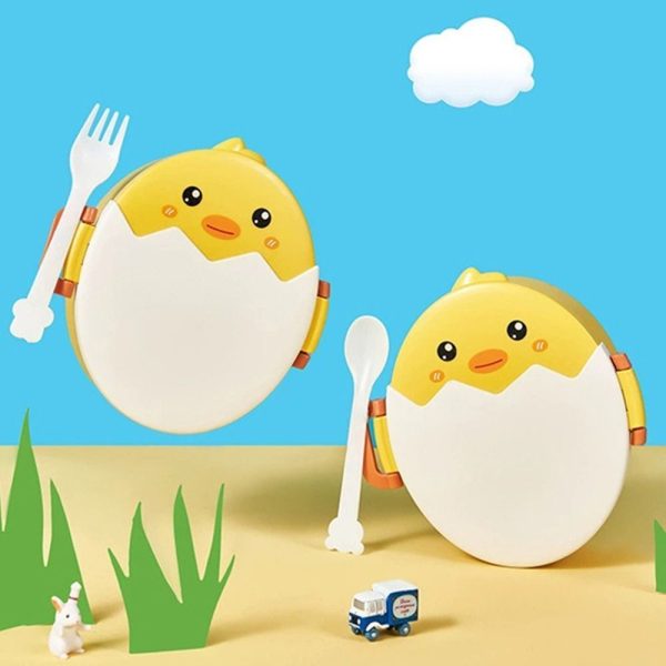 Portacomida Kawaii Huevo Pollito - Imagen 2