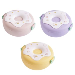 Portacomida Kawaii Dona Con Cubiertos