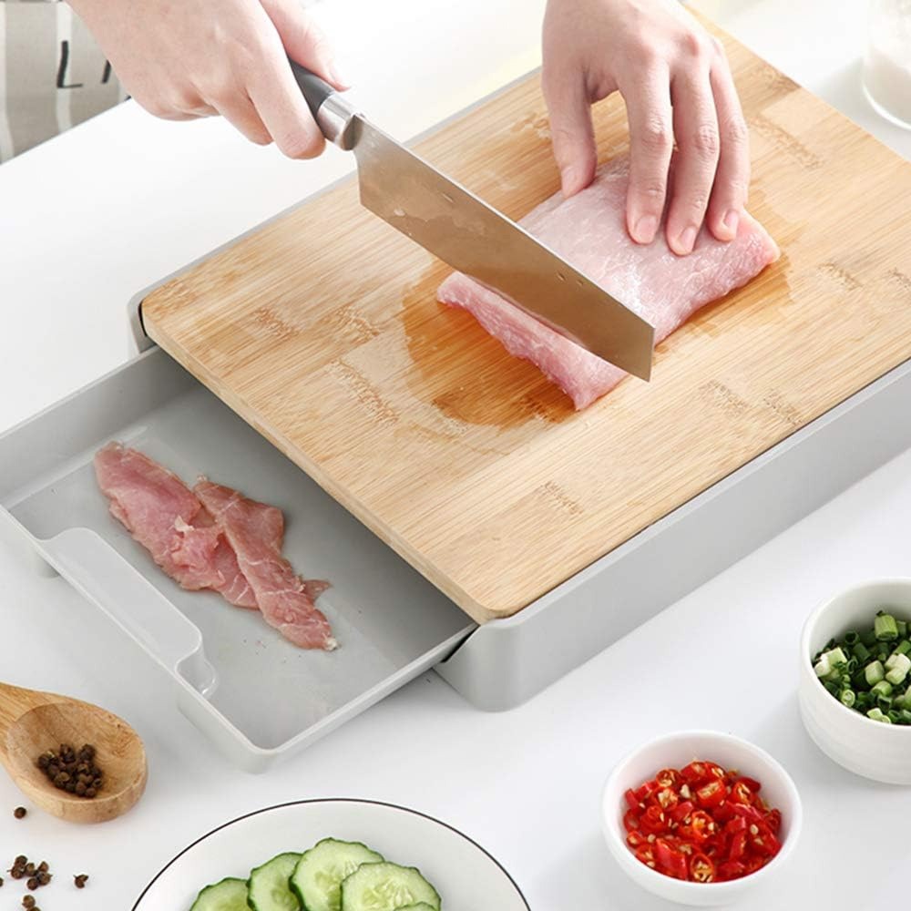 Tabla De Cocina Para Picar Con Bandeja - Imagen 6