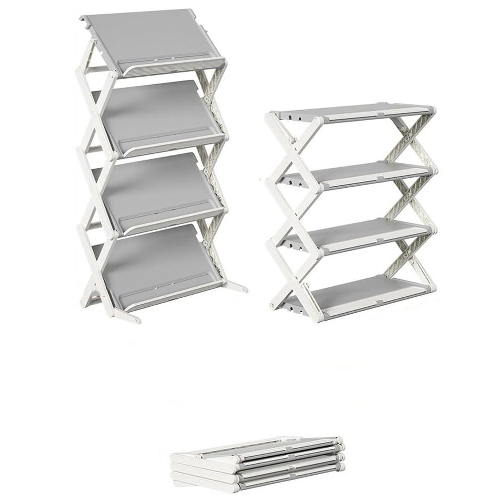 Zapatero Plegable De 4 Niveles