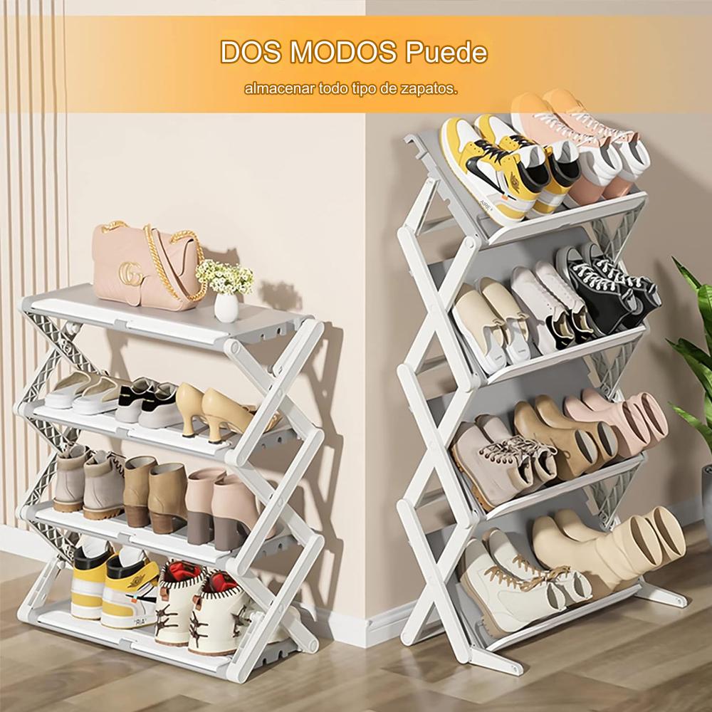 Zapatero Plegable De 4 Niveles - Imagen 3