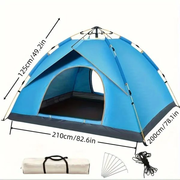 Carpa Para Camping Con Tapete - Imagen 2