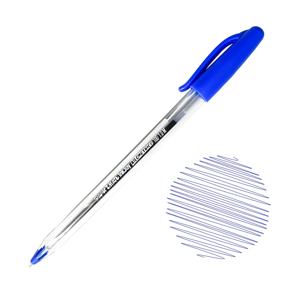 Lapicero Kilométrico Tapa Azul