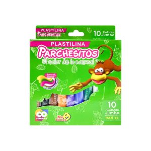 Plastilina Parchesitos Jumbo x10