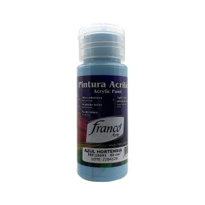 PINTURA ACRILICA CTE 60CM AZUL HORTENCIA