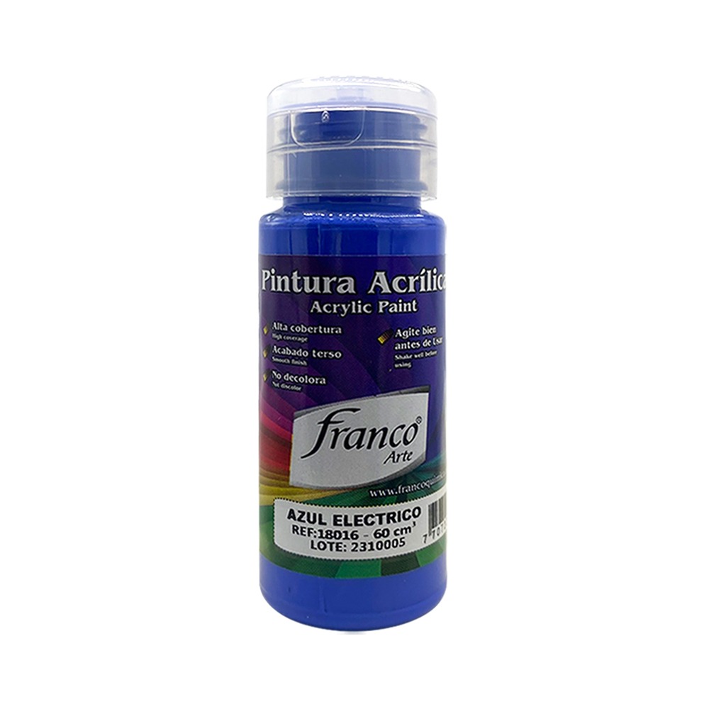 PINTURA ACRILICA CTE 60CM AZUL ELECTRICO