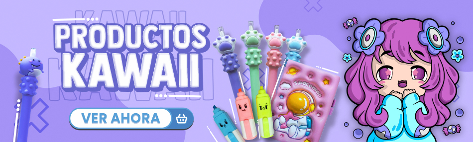 productos kawaii de papeleria