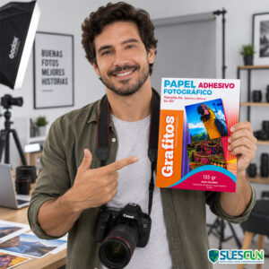 Papel Fotográfico Adhesivo de 135 Gr