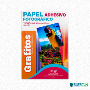 Papel Fotográfico Adhesivo Grafitos 135 Gr