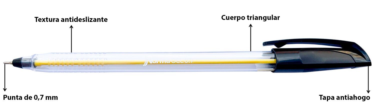 boligrafo norma negro boligrafo norma negro
