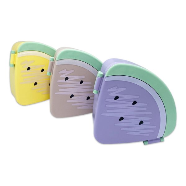 Portacomida Kawaii Patilla De 3 Espacios