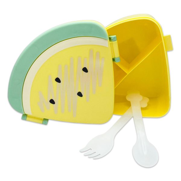 Portacomida Kawaii Patilla De 3 Espacios - Imagen 2
