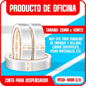 Cinta Impronta Grafitos Paq x12