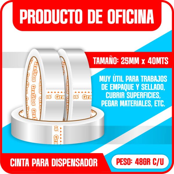 Cinta Impronta Grafitos Paq x12