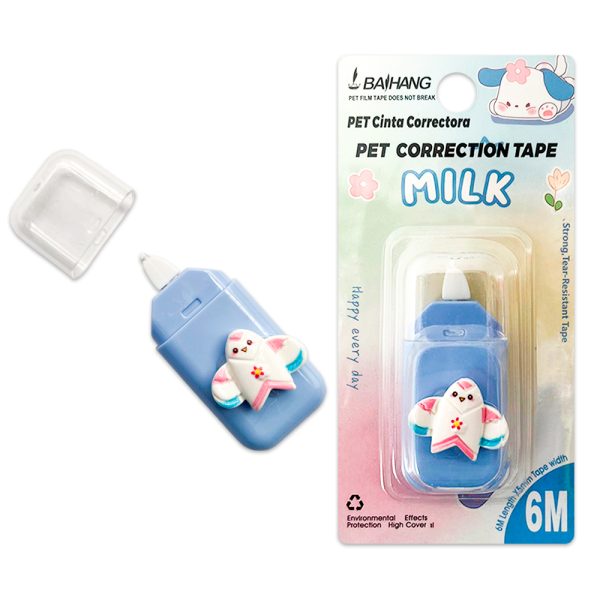 Corrector Cinta Kawaii Con Muñecos