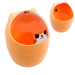 Basurero Mini Kawaii Motivo Caritas De Animales