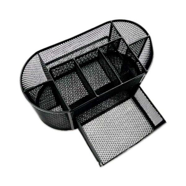 Porta Lapicero De 9 Espacios Negro