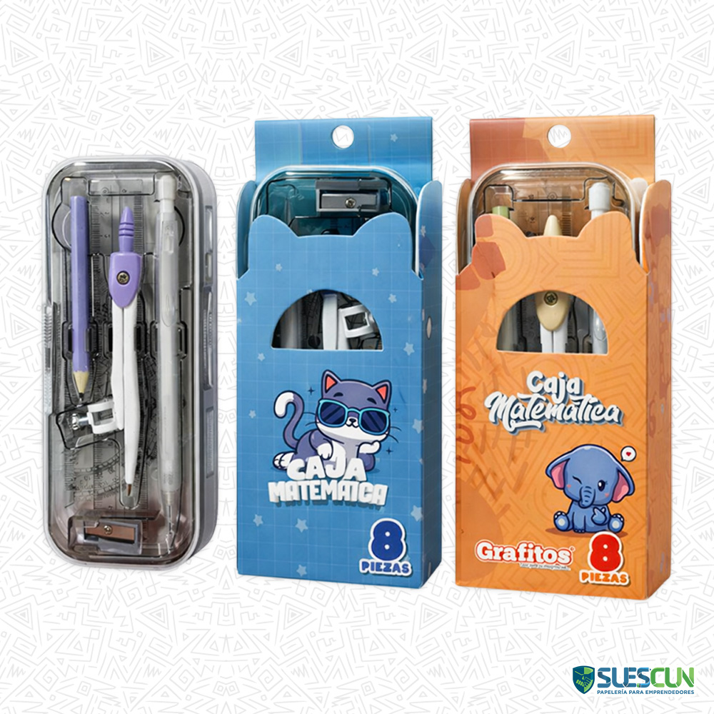 Caja Matemática x8 Piezas SU-330