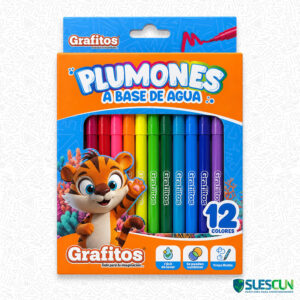 Plumones A Base De Agua Grafitos