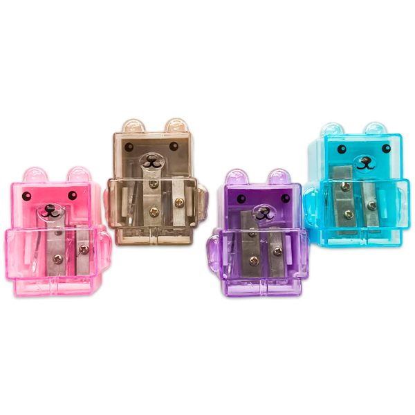 Sacapuntas Kawaii Con Deposito Motivos Osos