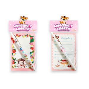 Set Libreta Con Lapicero Bolsa/Su-380/Bm-052