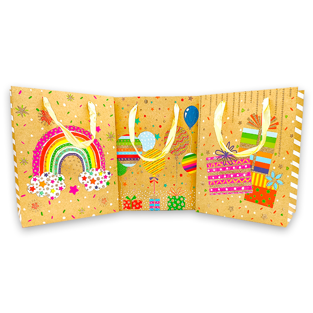 Bolsas De Regalo De Kraft Talla M