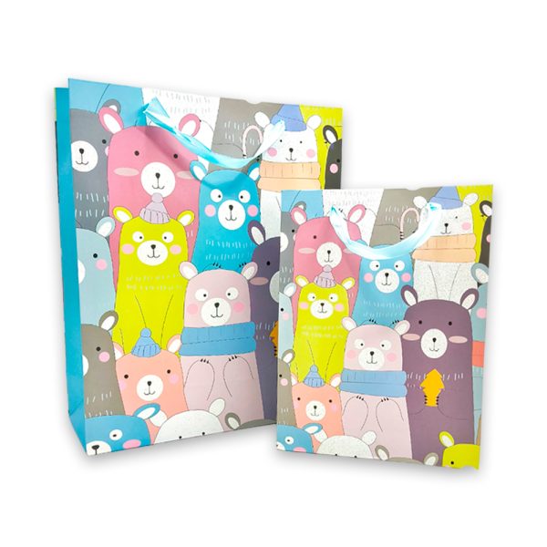 Bolsas De Regalo Talla M Animalitos