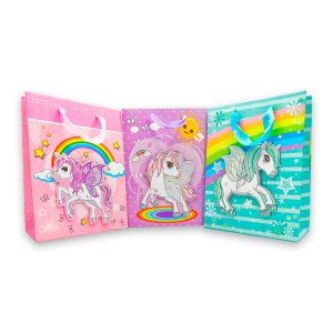 Bolsas De Regalo Talla M Unicornios