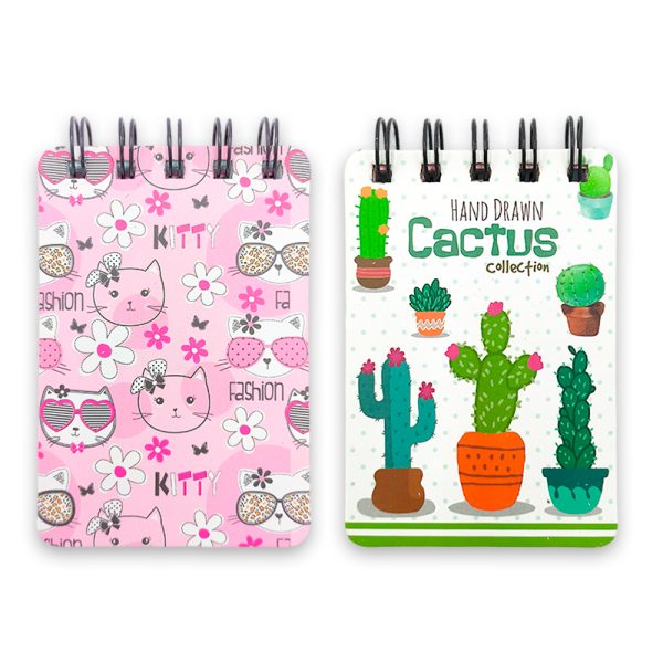 Libretas Verticales Minis Kawaii