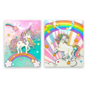 Bolsas De Regalo Unicornios Talla M