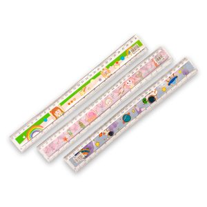 Regla Kawaii De 30Cm Plástica