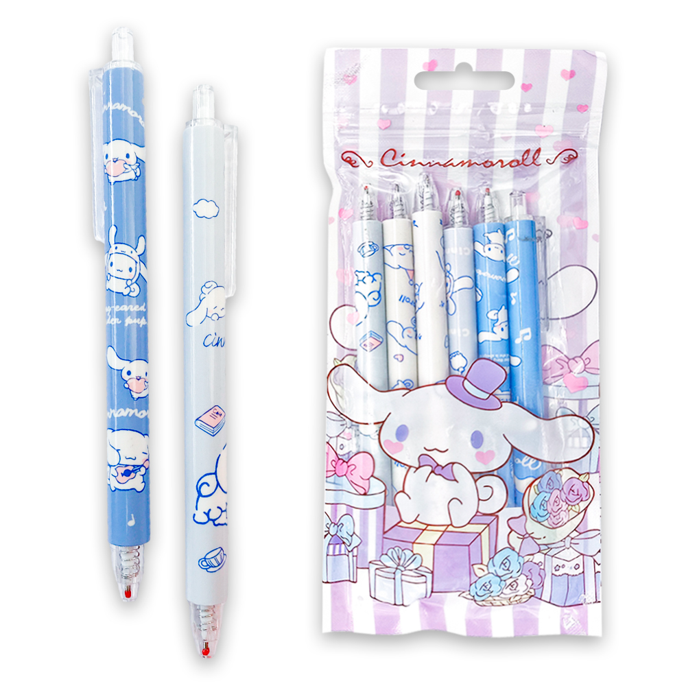 Bolígrafos De Gel Motivos Kawaii x6