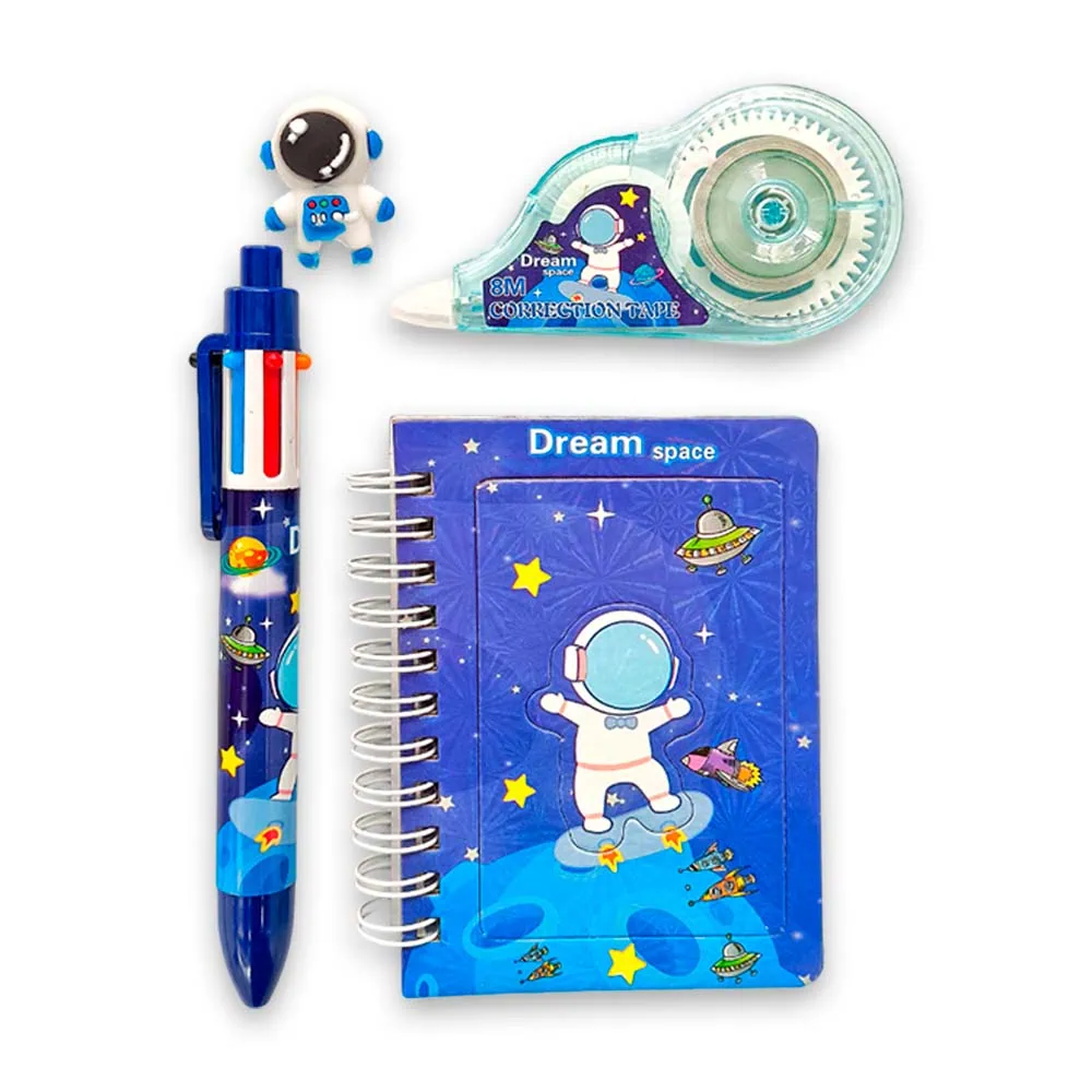 SET LIBRETA CON CORRECTOR Y LAPICERO 8023 - Imagen 3
