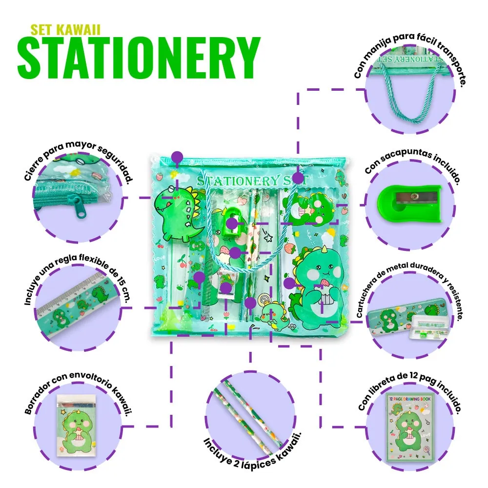 Set Escolar Stationery - Imagen 3