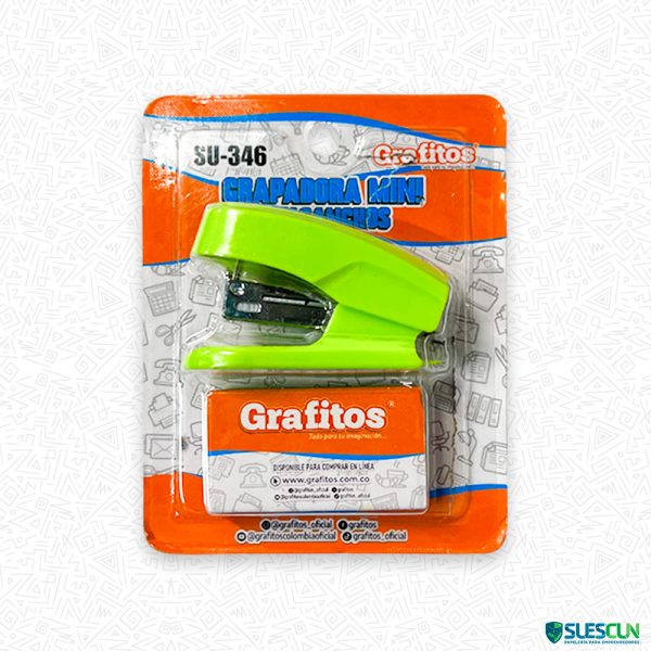 Mini Grapadora con Ganchos