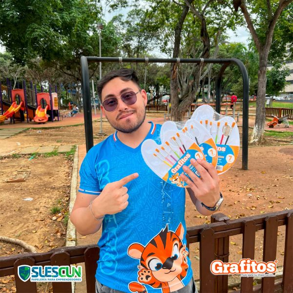 Set Pinceles Con Mezclador Grafitos SU-253