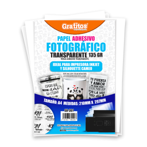 Papel Fotográfico Grafitos Transparente De 135 Gr